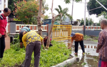 Tingkatkan Kebersihan dan Keceriaan lingkungan, Pemdes Semiring Gelar Kerja Bakti Awal Tahun