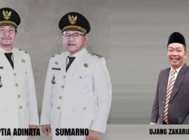Direktur dan Jajaran Perumda Air Minum Tirta Ratu Samban Ucapkan Selamat Atas Dilantiknya Pasangan Arie-Sumarno