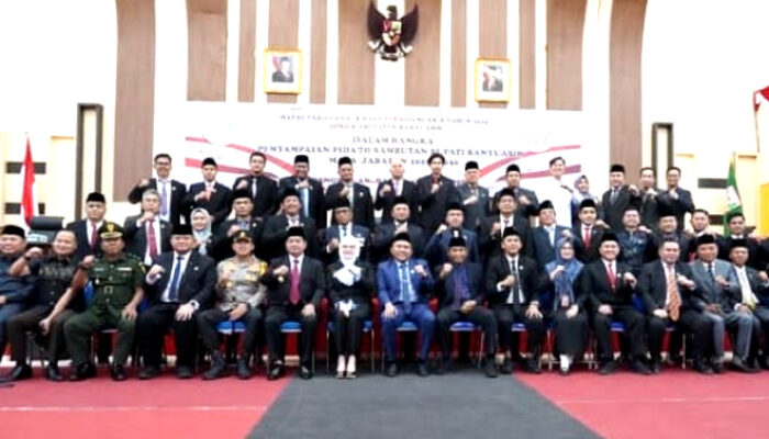 Bupati Banyuasin Paparkan Program 5 Tahun Kedepan Pada Paripurna DPRD