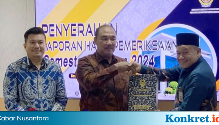 Ketua DPRD BU Hadiri Penyerahan LHP BPK TA 2024