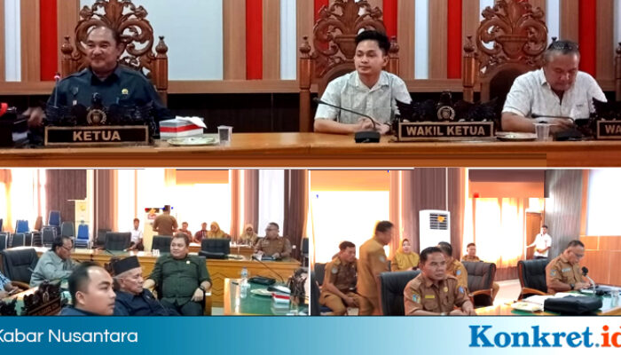 Rapat Gabungan Alat Kelengkapan DPRD BU, Bahas Efisiensi Belanja TA 2025