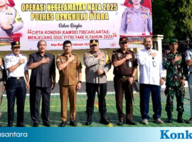 Ketua DPRD BU Hadiri Apel Gelar Pasukan Operasi Nala 2025