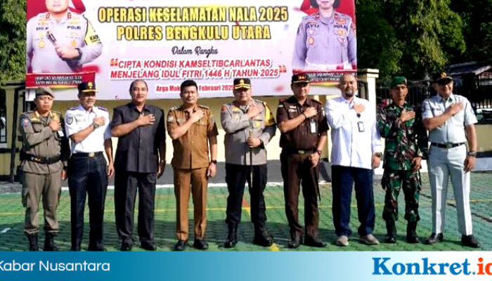 Ketua DPRD BU Hadiri Apel Gelar Pasukan Operasi Nala 2025