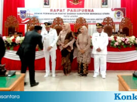 Paripurna DPRD BU, Sertijab Bupati 2021-2025 ke Bupati Terpilih