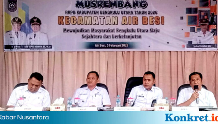 Ketua Komisi I DPRD BU Hadiri Musrenbang RKPD di Air Besi