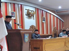 Paripurna DPRD BU, Pengesahan Pemberhentian Serta Usulan Pengangkatan Bupati Baru