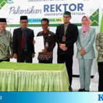 Dr Rahiman Dani Gantikan Posisi Rektor Universitas Pat Petulai Rejang Lebong Rejang Lebong_Pelantikan Rektor