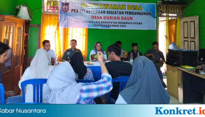 Pemdes Durian Daun Bangun Usaha Peternakan Itik