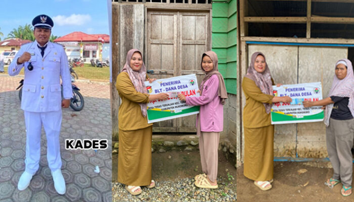 Pemerintah Desa Teras Terunjam Salurkan BLT DD Door to Door