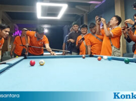Bhayangkara Cup 2025 Dibuka  : Instansi Hingga Jurnalis Adu Skill di Meja Biliar