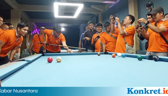 Bhayangkara Cup 2025 Dibuka  : Instansi Hingga Jurnalis Adu Skill di Meja Biliar