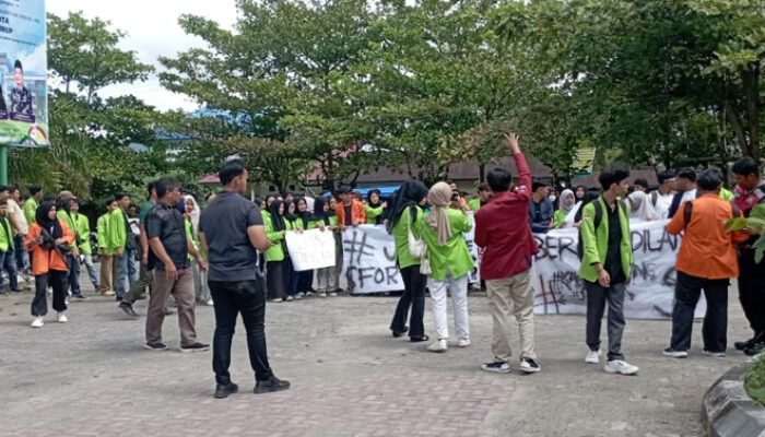 Mahasiswa Rejang Lebong Gelar Aksi Terkait Vonis Ringan Pelaku Pengeroyokan Pelajar