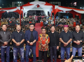 Dinas Pendidikan Suguhkan Seni Tari Pada Malam Pesta Rakyat Hari Jadi Kabupaten Bengkulu Utara ke-66