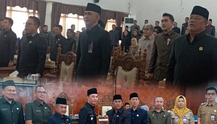 DPRD Rejang Lebong Tetapkan Nota Kesepakatan KUPA-PPAS Perubahan APBD 2025