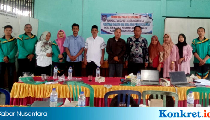 Pemdes Air Baus 1 Gelar Pelatihan Barang dan Jasa Bagi Perangkat Desa