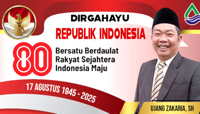 PDAM Tirta Ratu Samban Ucapkan Selamat Memperingati HUT Proklamasi RI ke-80