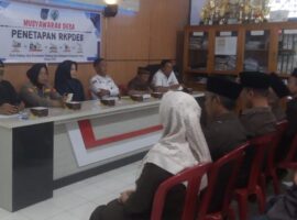 Musdes RKPDes Padang Jaya Berlangsung Lancar dan Sukses