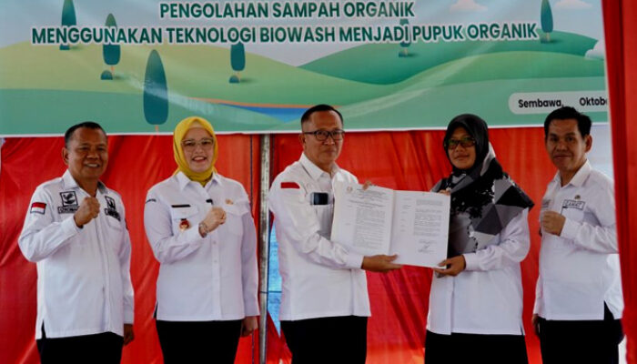 Pemkab Banyuasin Gunakan Teknologi Biowash Pada Sampah Organik