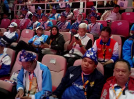 Wabup dan Sekda Banyuasin Hadiri Opening Ceremony PORNAS KORPRI XVII