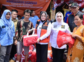 Wakil Bupati Banyuasin Langsung Tinjau Korban Kebakaran di Desa Tanjung Lago