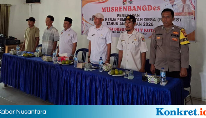 Pemdes Dusun Baru V Koto Laksanakan Musrenbangdes Penyusunan RKP Desa