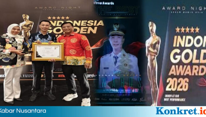 Rejang Lebong Sabet Indonesia Golden Awards 2026 Kategori Pengembangan Pariwisata Terbaik