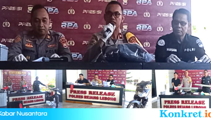 Dua Polsek Jajaran Polres Rejang Lebong Ungkap Kasus Pencurian