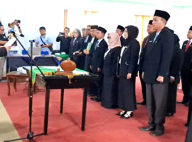 Sekda Rejang Lebong Lantik Kepala Bappeda dan 23 Kepala Sekolah, Berikut Ini Daftarnya