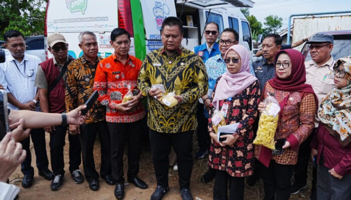 Sidak Pasar Sukamoro, Ditemukan Produk Makanan Mengandung Borak Dan Formalin