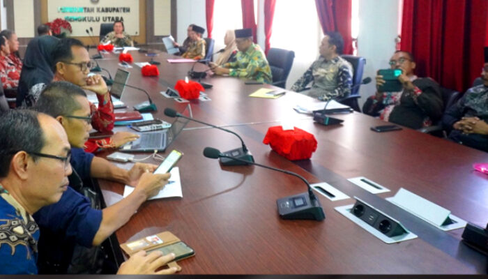 Pemkab Bengkulu Utara Evaluasi Realisasi Penerimaan Pajak MBLB