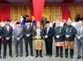 Bupati Rachmat Riyanto Hadiri Upacara HUT ke 307 Kota Bengkulu