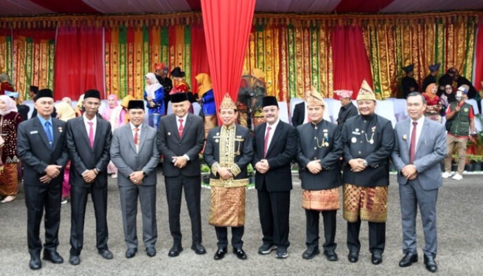 Bupati Rachmat Riyanto Hadiri Upacara HUT ke 307 Kota Bengkulu