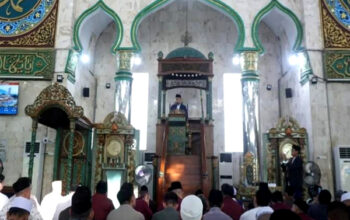 Walikota Lubuk Linggau Sholat Idul Fitri 1447 H di Masjid Agung As-Salam