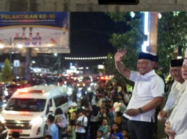 Sambut Idul Fitri 1447 H, Walikota Lubuk Linggau Pimpin Takbir Keliling