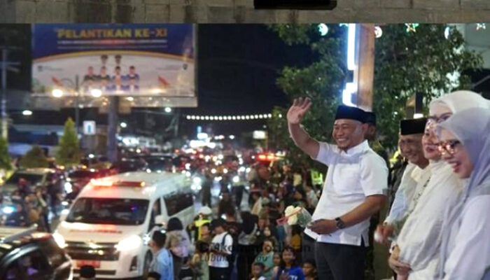 Sambut Idul Fitri 1447 H, Walikota Lubuk Linggau Pimpin Takbir Keliling