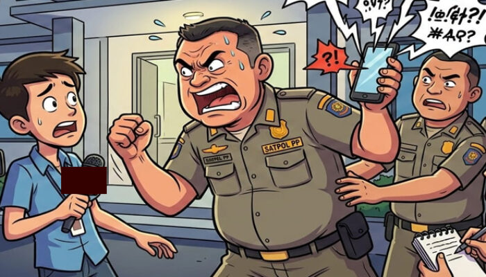 Pemilik Usaha Mengaku, Oknum Satpol PP Palembang Arogan Dalam Melaksanakan Penertiban