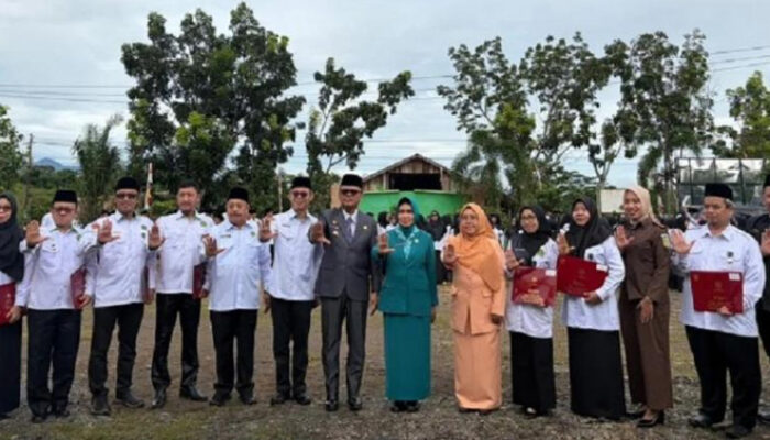 Bupati Empat Lawang Pimpin Upacara Hari Amal Bakti Kemenag ke-80