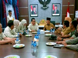 Sekda Empat Lawang Pimpin Audiensi Kementerian HAM Sumsel