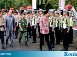 Ketua DPRD BU Bersama Bupati Hadiri Apel Gelar Pasukan Operasi Ketupat Nala tahun 2026