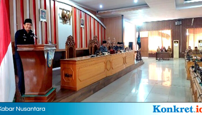 Paripurna DPRD BU, Penyampaian Nota Pengantar Raperda