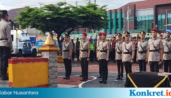 Polres Rejang Lebong Gelar Sertijab Sejumlah PJU