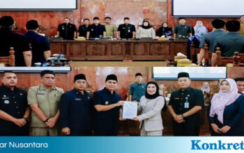 DPRD Rejang Lebong Gelar Paripurna Penyampaian LKPJ 2025