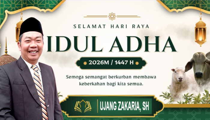 Jajaran Perumda Air Minum Tirta Ratu Samban Ucapkan Selamat Idul Adha