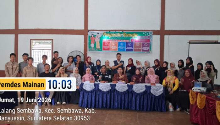 Pemdes Mainan Gelar Posyandu Remaja, Warga Antusias Ikuti Penyuluhan Kesehatan