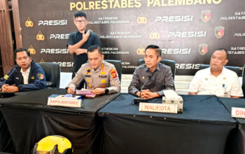 Polrestabes Palembang Ungkap Sindikat Curanmor Lintas Daerah, Wali Kota Ratu Dewa Hadiri Rilis Kasus