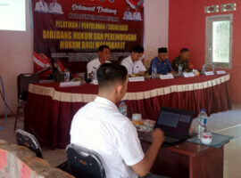 Pemdes Air Sebayur Gelar Pelatihan/Penyuluhan Hukum