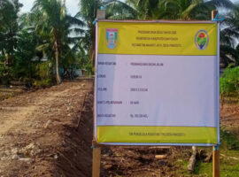 Pemdes Pangestu Rampungkan Pembangunan Badan Jalan di Tiga Dusun