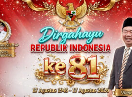 Jajaran Perumda Air Minum Tirta Ratu Samban Ucapkan Selamat HUT RI ke-81