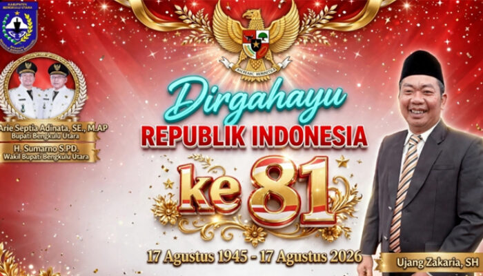 Jajaran Perumda Air Minum Tirta Ratu Samban Ucapkan Selamat HUT RI ke-81