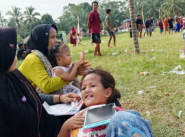 Desa Tanah Tinggi Semarakkan HUT RI ke-81 dengan Berbagai Perlombaan Warga